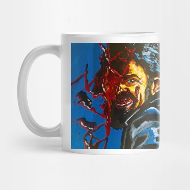 Billy The Butcher "F@#ckin' Diabolical" portrait (original) by StagArtStudios